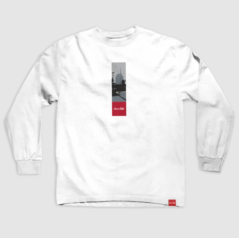 Chocolate Return to Chocolate City LS Tee White.png