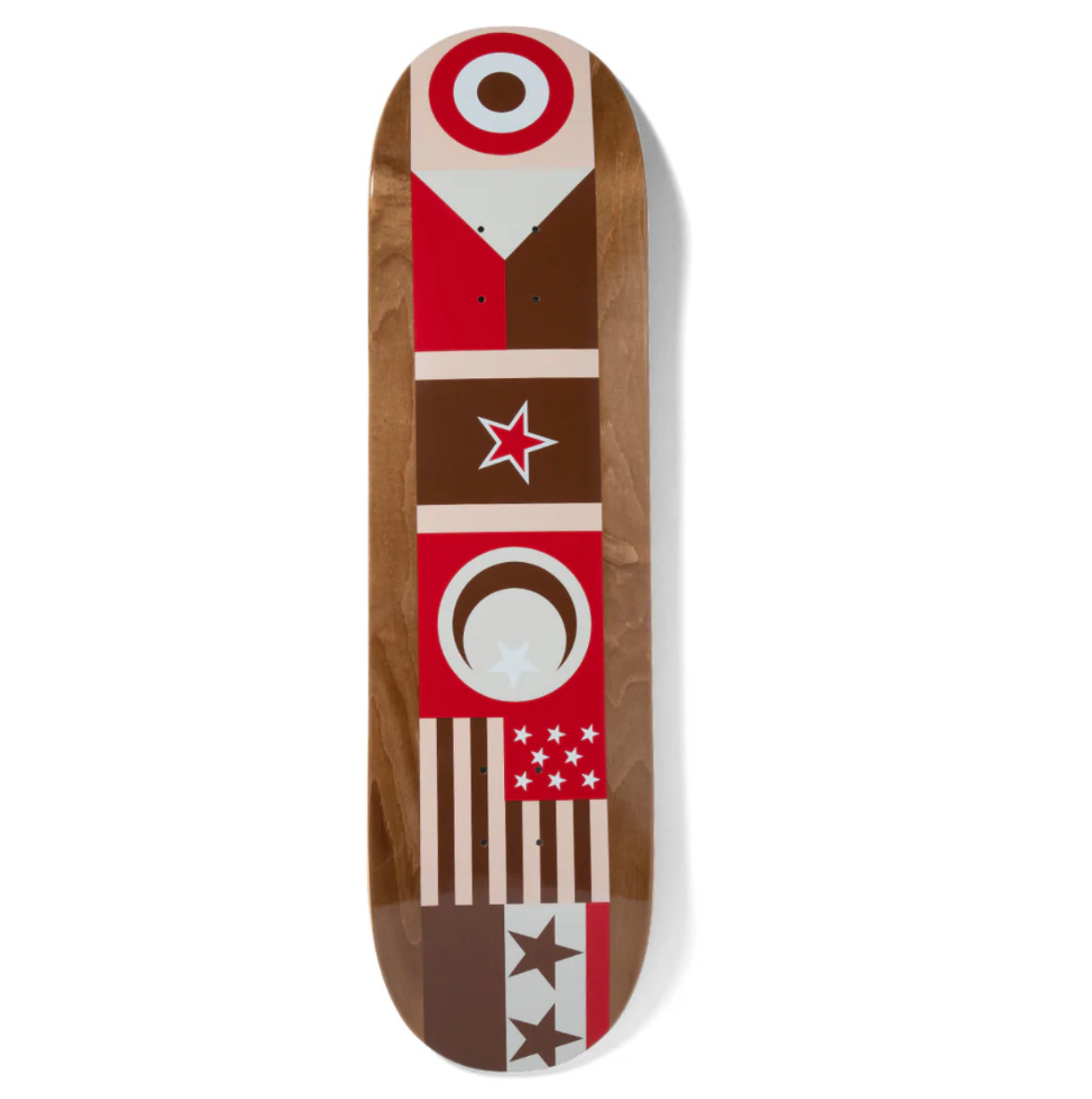 Chocolate Skateboard Deck Flyin' the Chocolate Flags Jordan Trahan.png