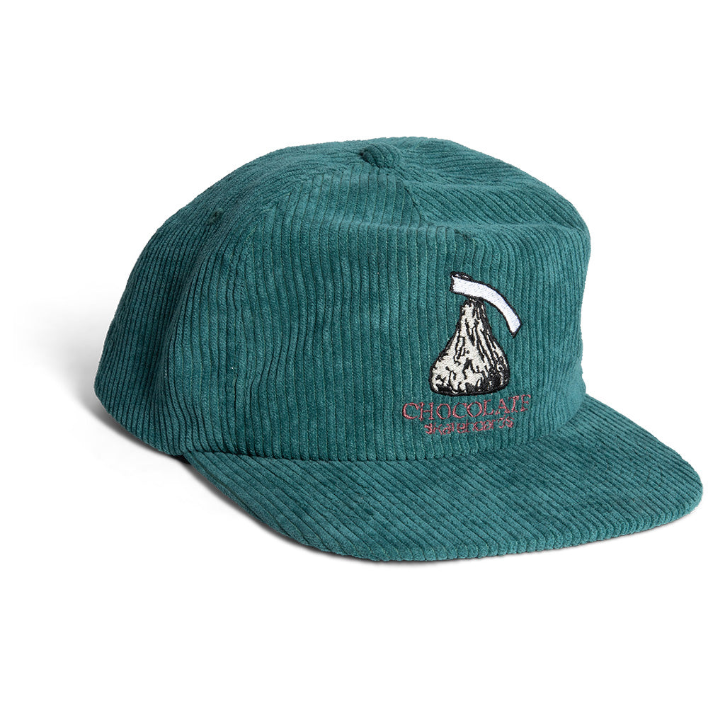 Chocolate_Kiss_5_Panel_Corduroy_Hat_Forest_Green_1.jpg