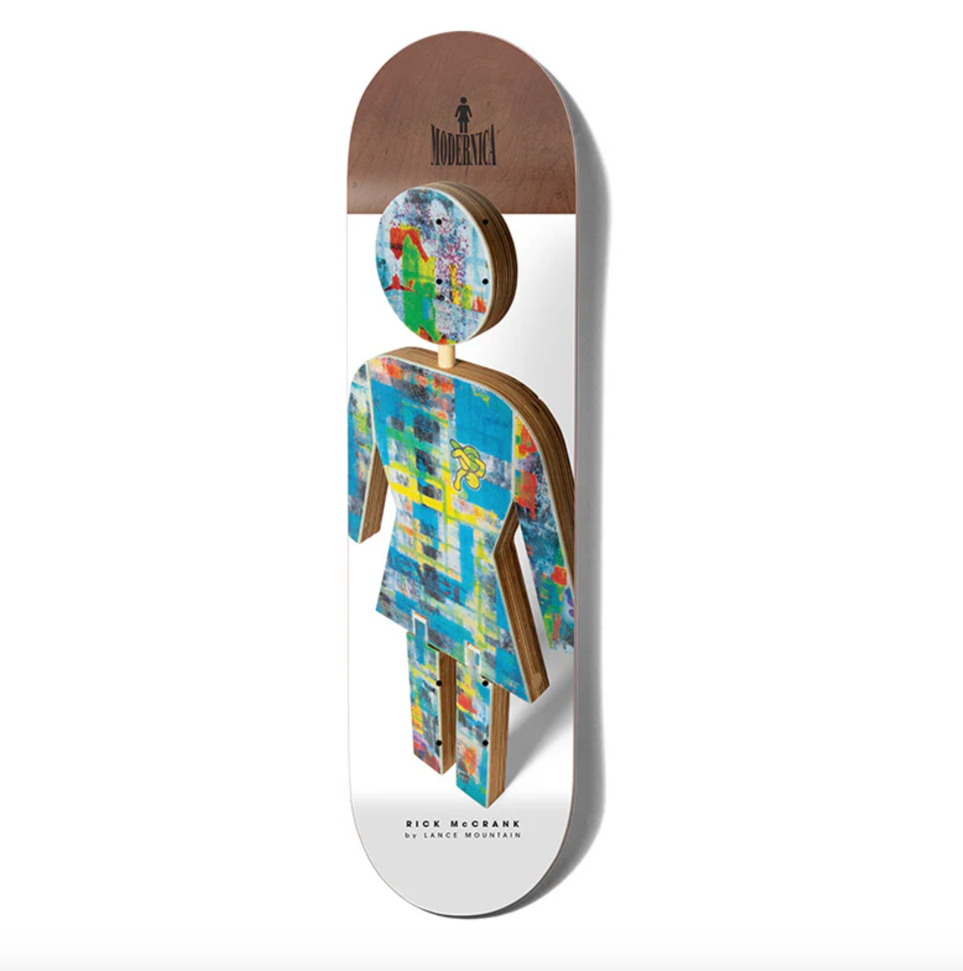 Girl Skateboard Deck Modernica x Lance Mountain Rick McCrank.png