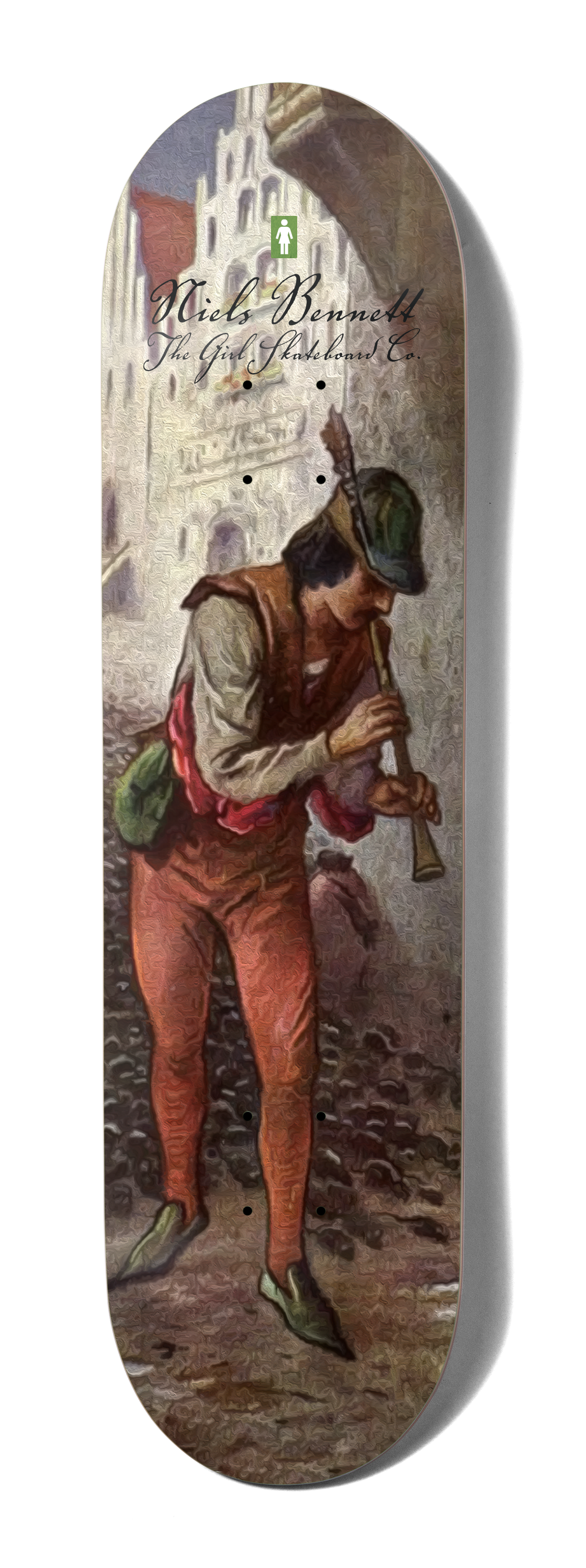 Girl Skateboard Deck The Piper Niels Bennett W47D4.png