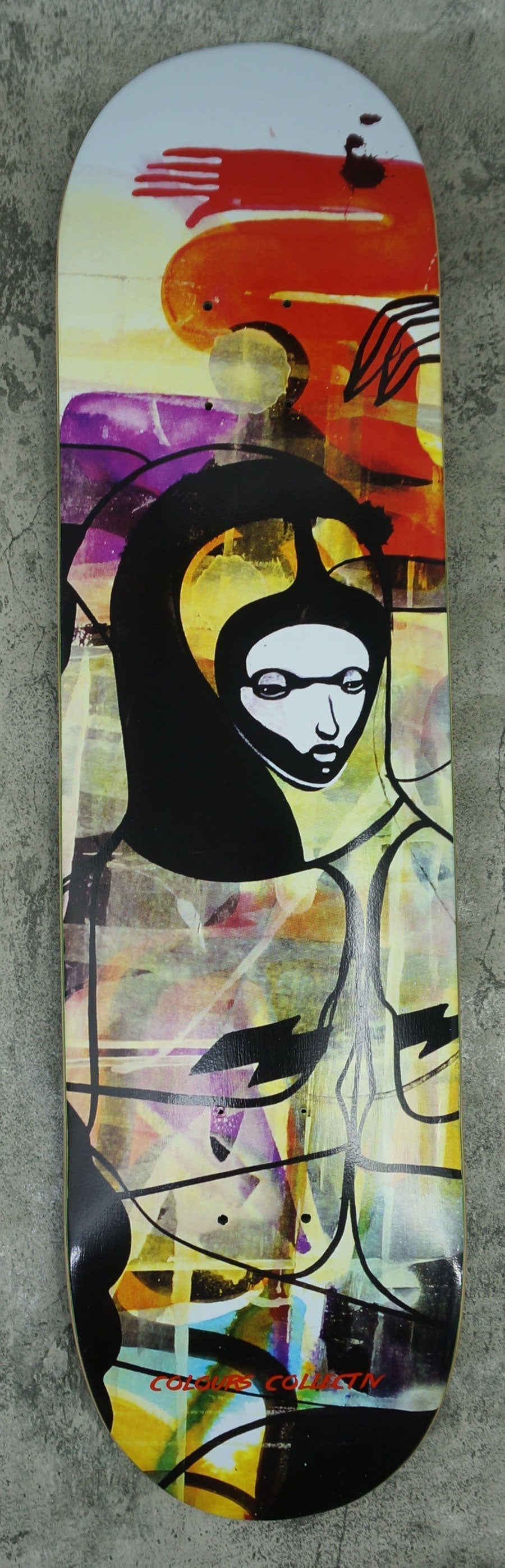 Colours Skateboard Deck Will Barras Paul Hart Grunge Queen 8.15.jpg