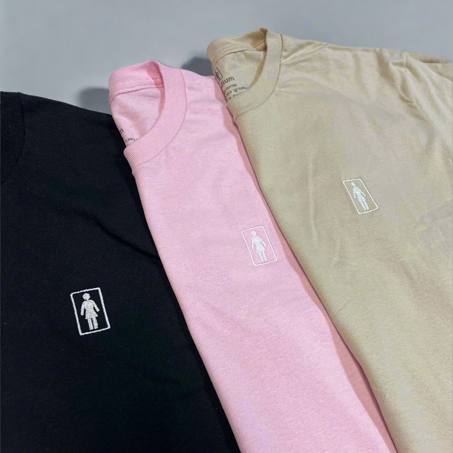 Girl Embroidered OG Tee colours