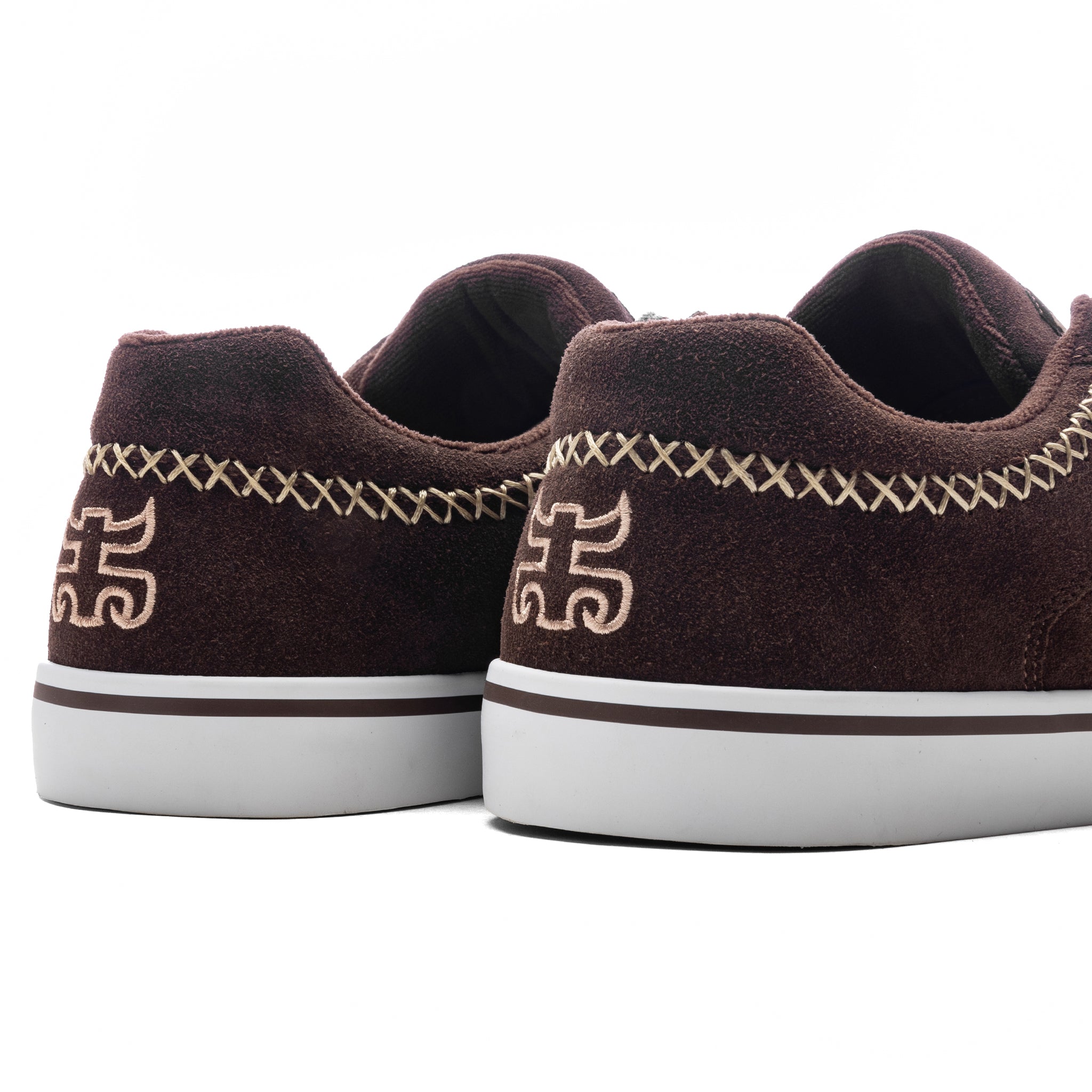 Ipath Reed Low Brown Suede Shoes back angle.jpg