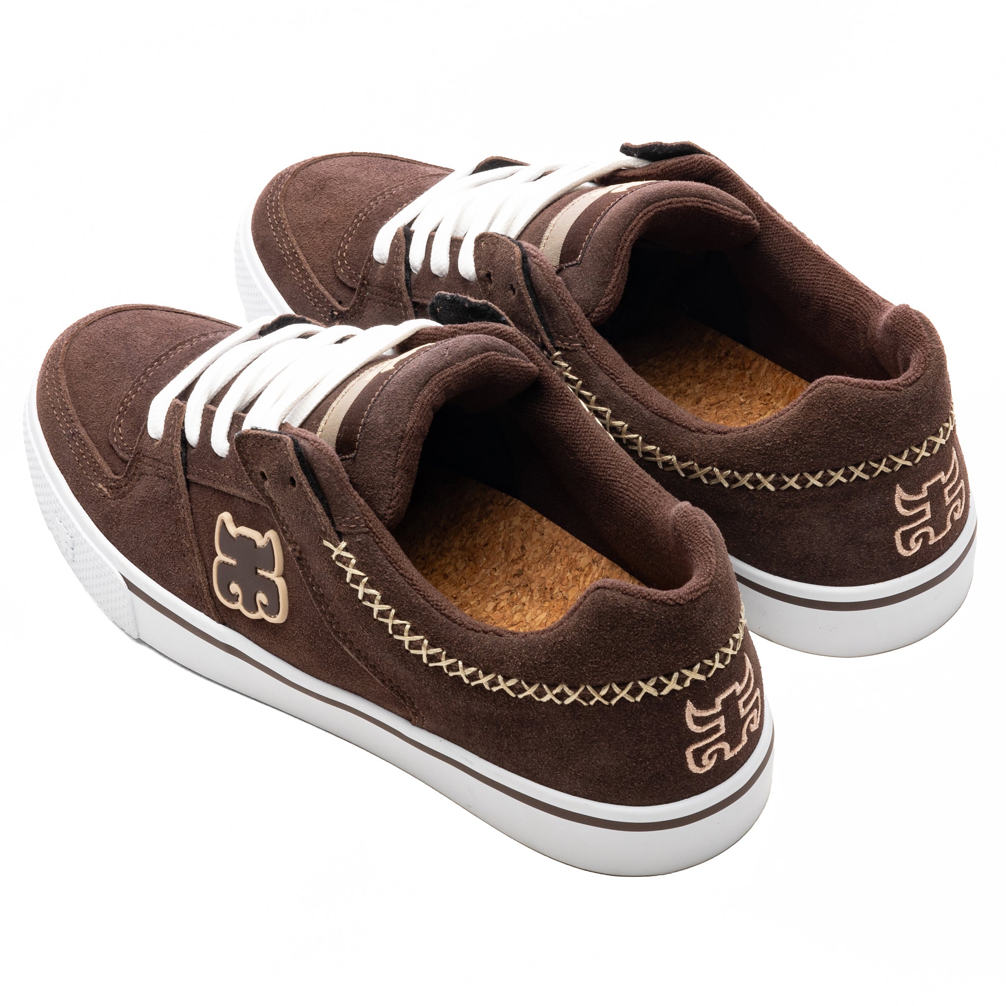 Ipath Reed Low Brown Suede Shoes angle back.jpg