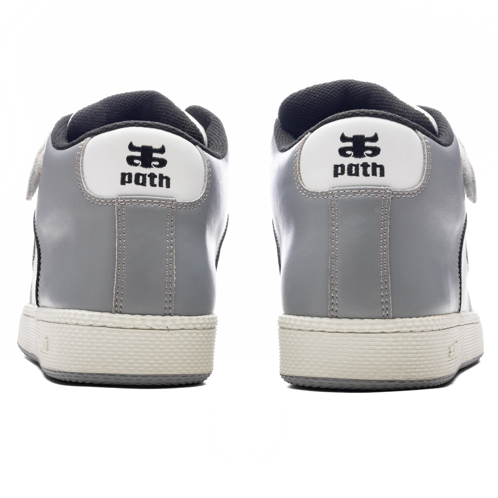 Ipath Grasshopper Cement White Leather Shoes back.jpg