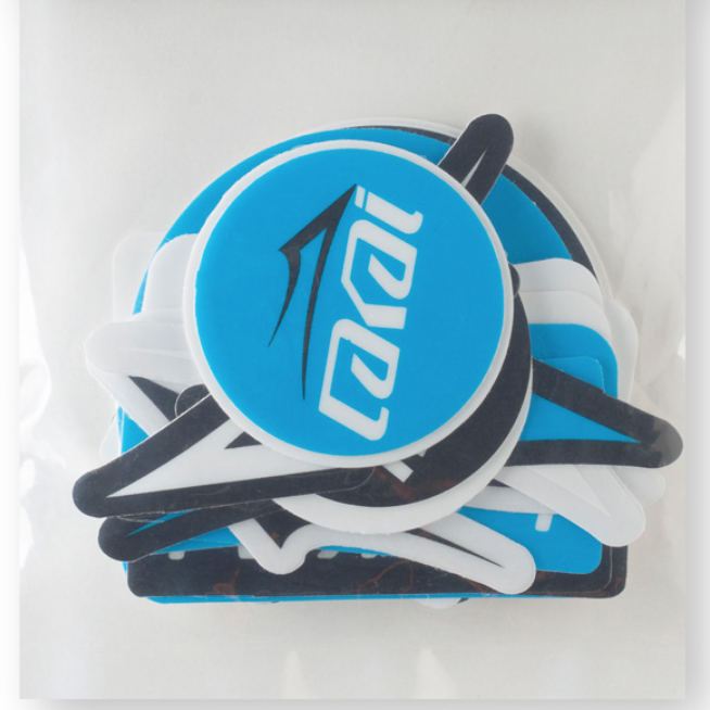 Lakai Assorted 24 Pack Stickers BLUE