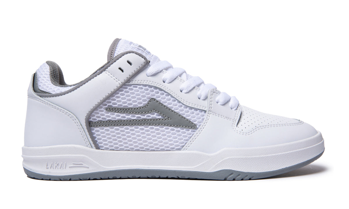 Lakai Telford Low Leather Skate Shoes - White_MS2240262B00_WHLTR_01.jpg