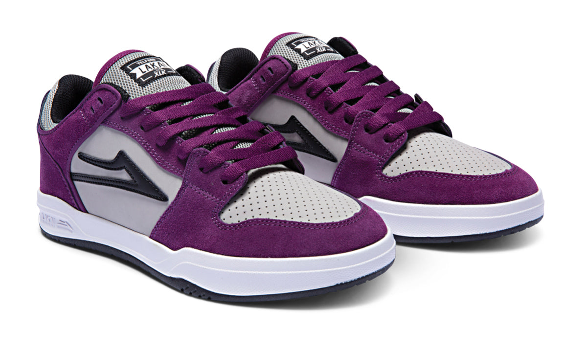Lakai Telford Low Skate Shoes - Fig Suede 2.jpg