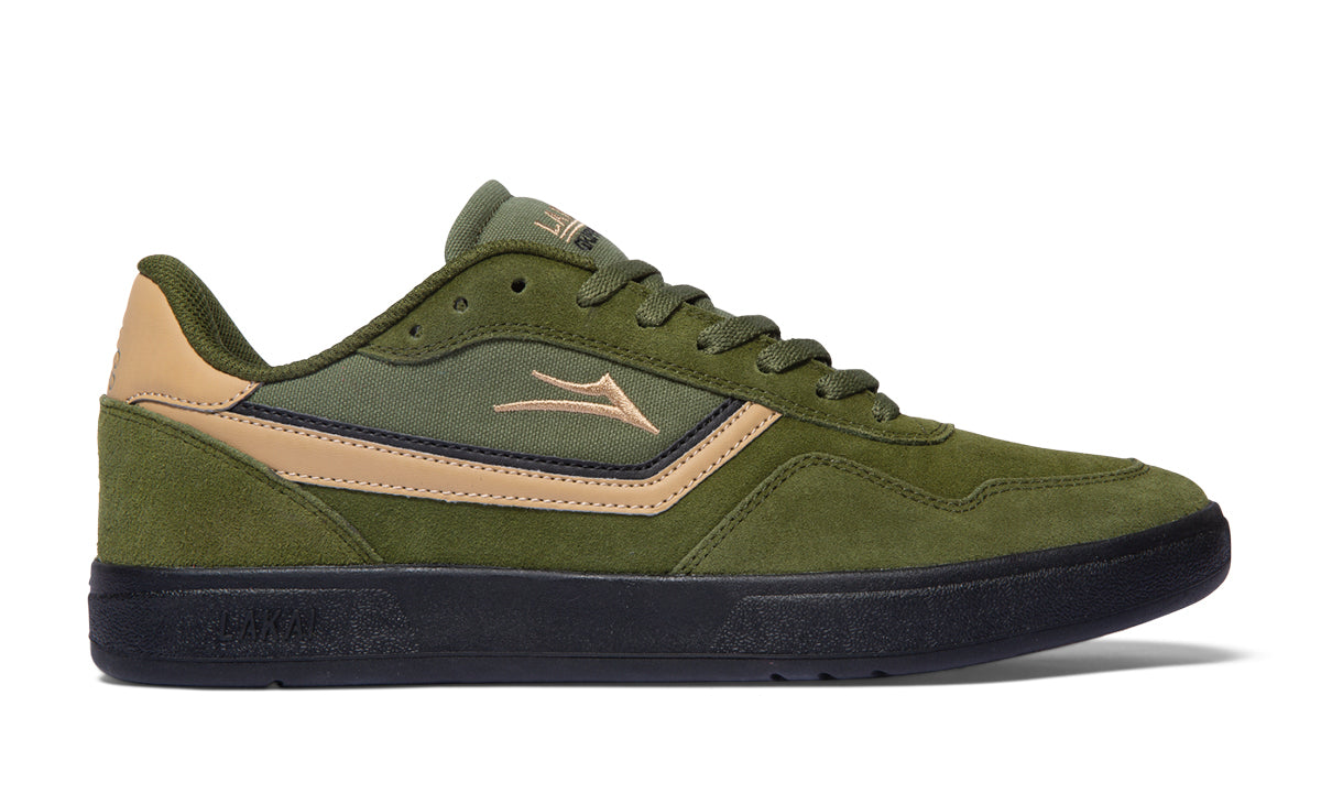 Lakai Terrace Skate Shoes - Olive Suede.jpg