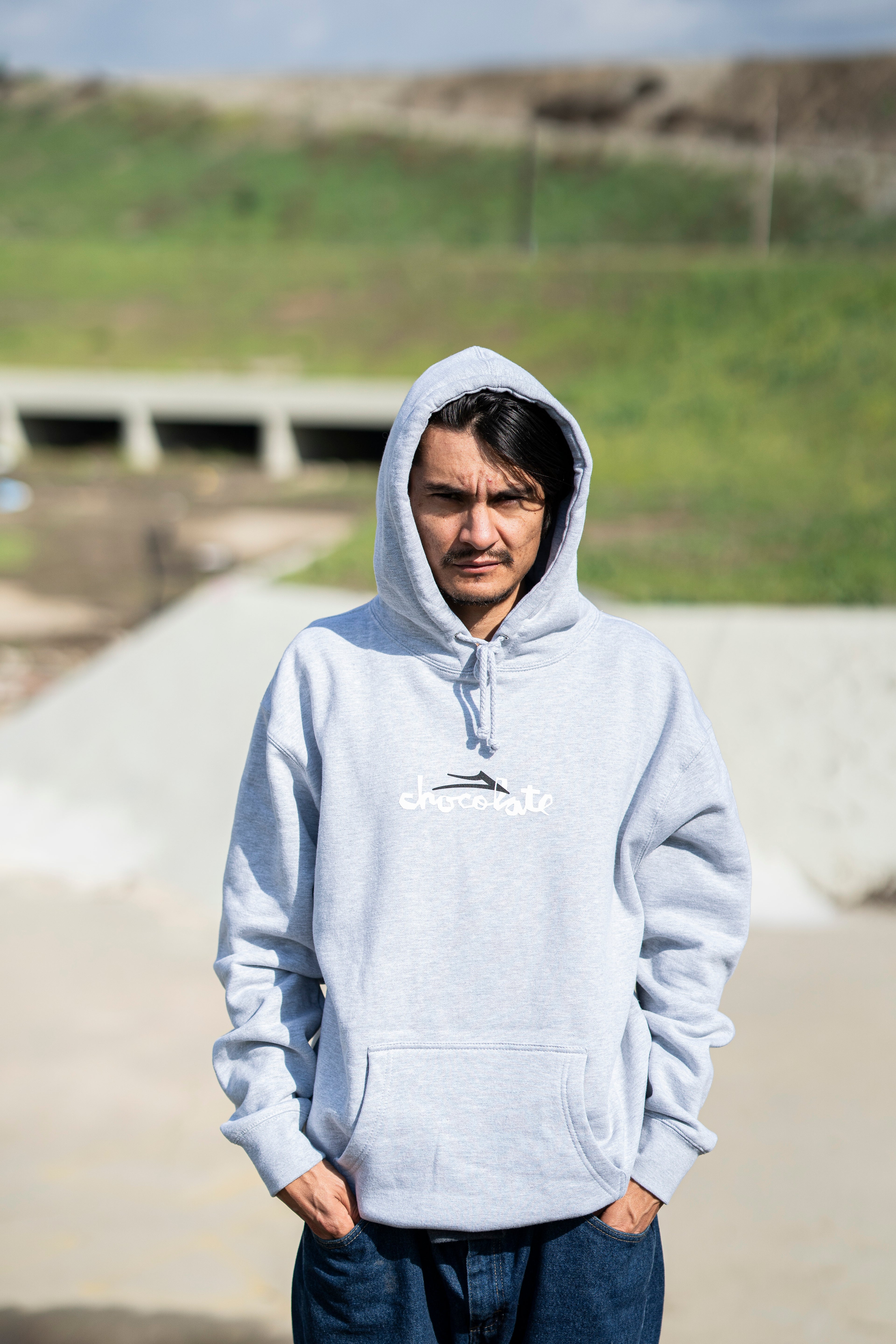 Lakai x Chocolate Chunk Hoodie Heather Grey 2.jpg