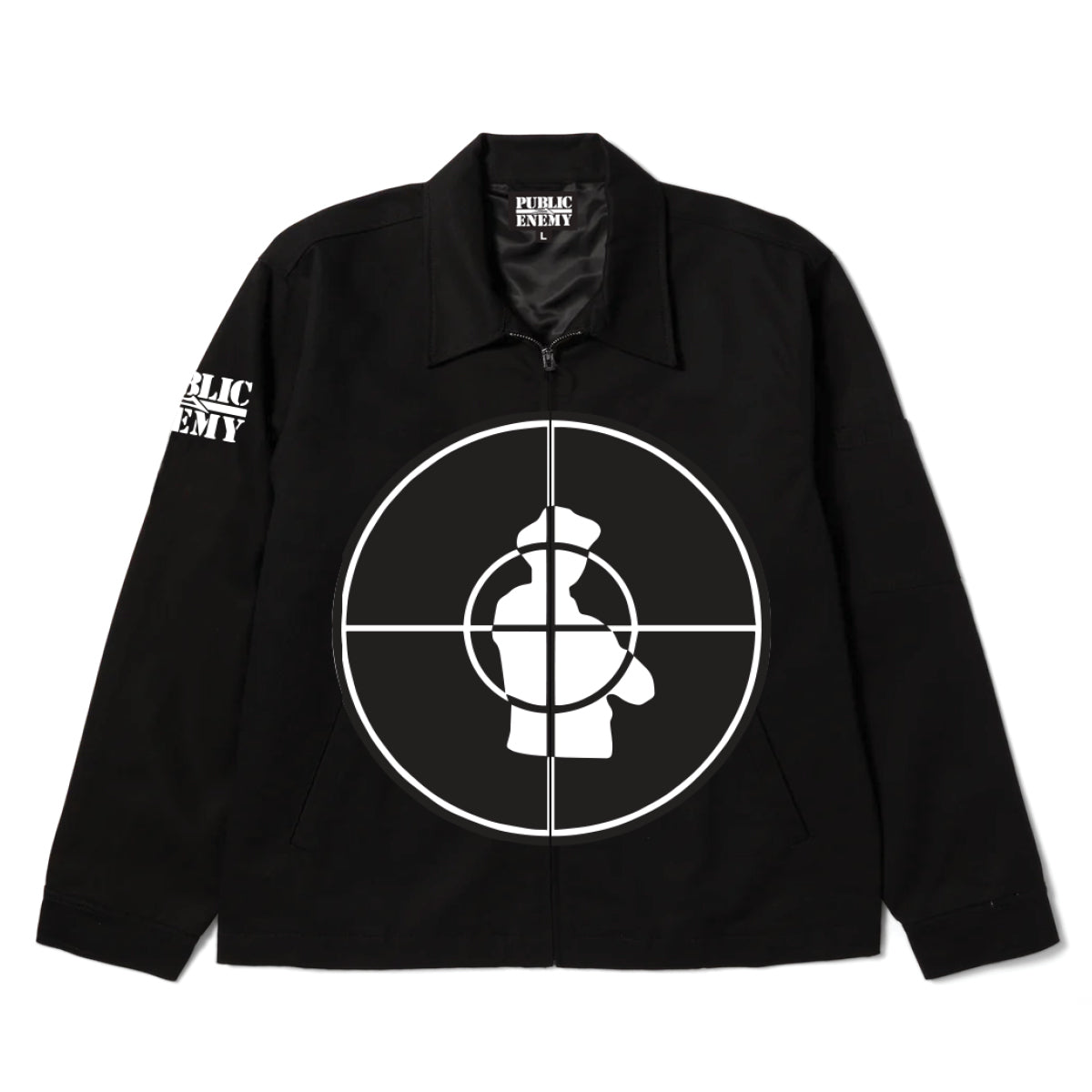 Lakai x Public Enemy Sniper Logo Jacket Black_01.jpg