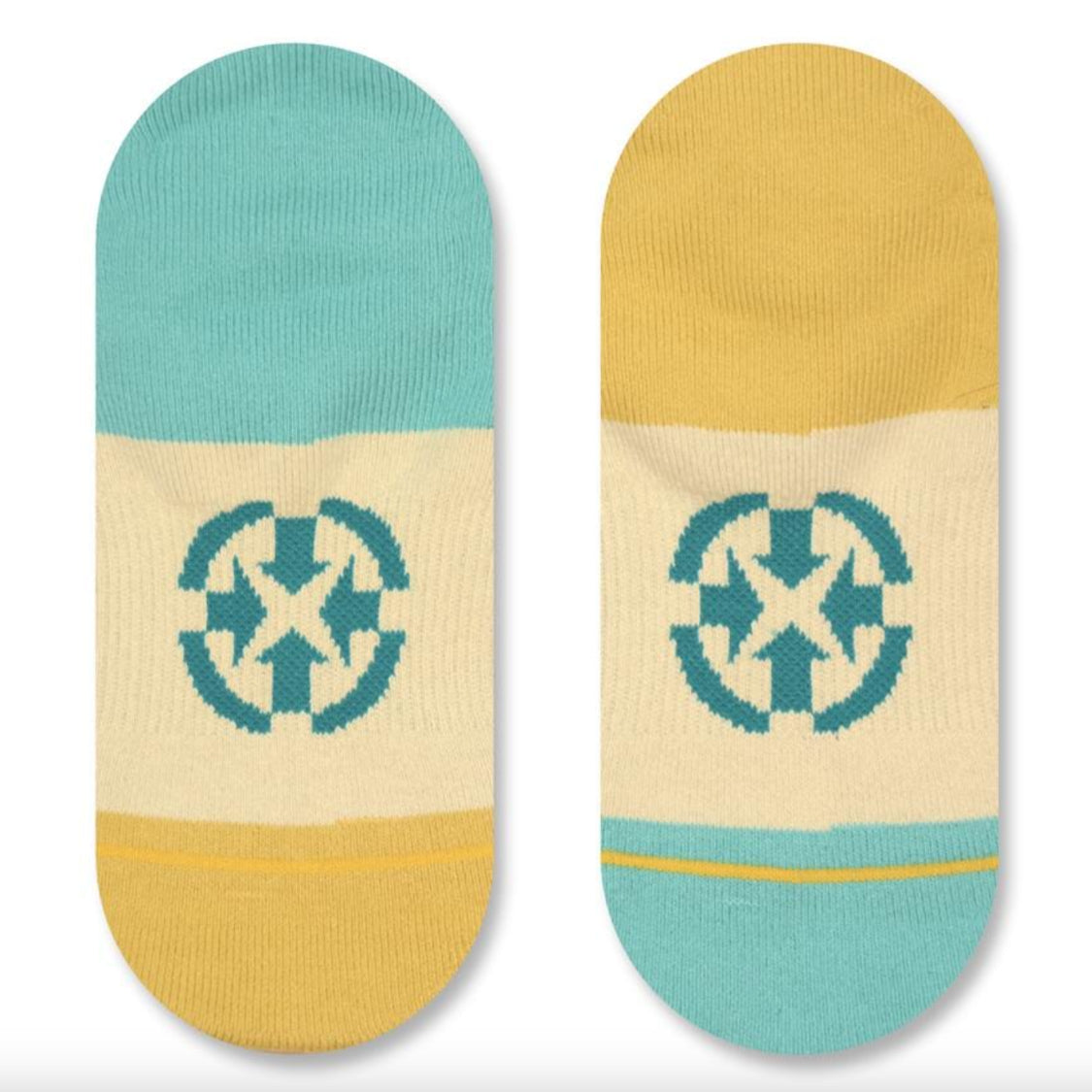 Merge4 Richard Kirby Bloom No Show Socks2.jpg