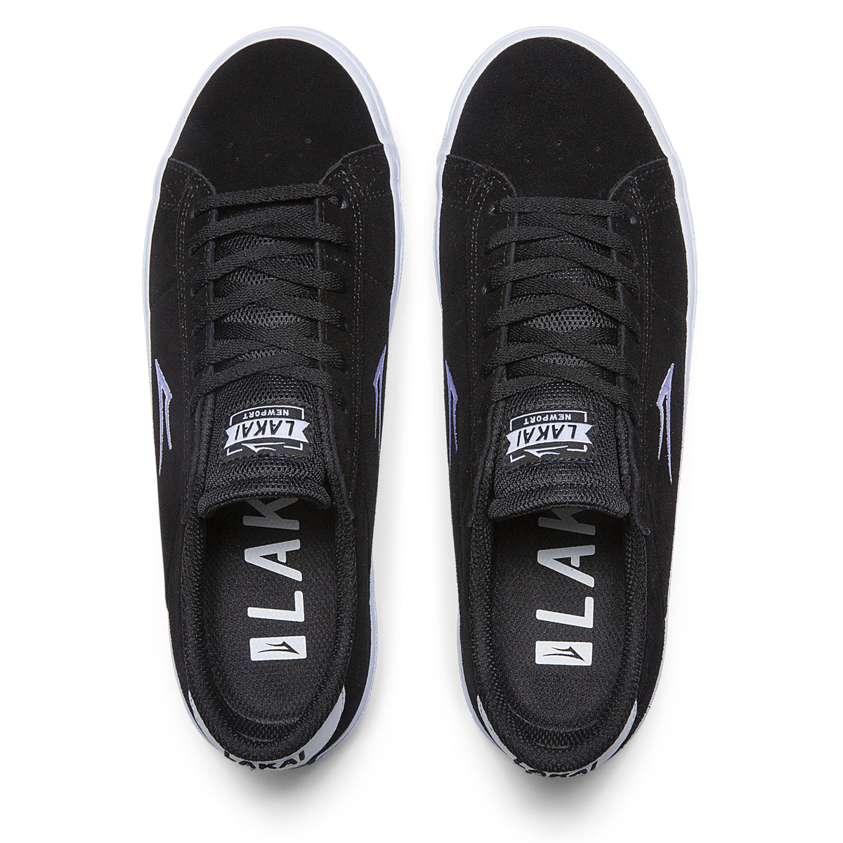 Lakai Newport Skate Shoes - Black 3.jpg