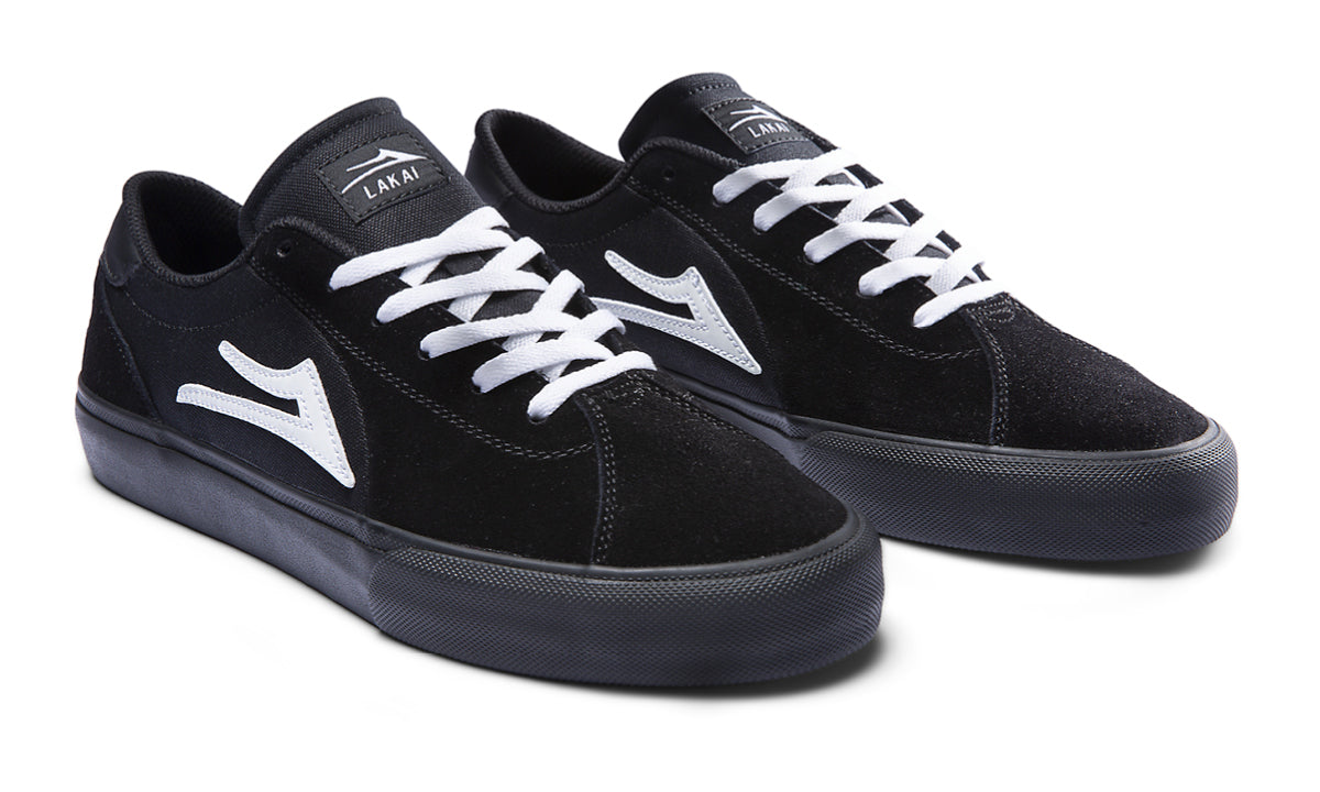 Lakai Flaco 2 Skate Shoes - Black/Black Suede_Q324.jpg