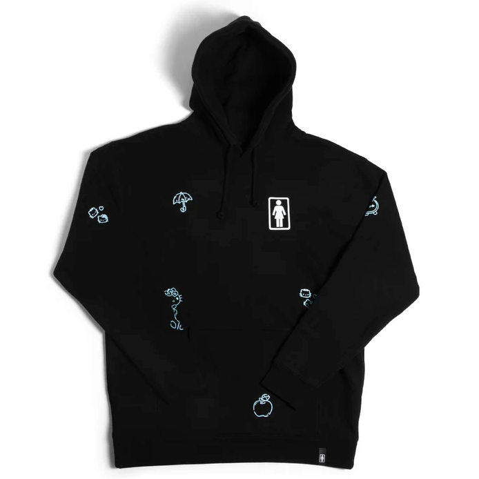 Girl x Hello Kitty 50th All Over Hoodie Black.png