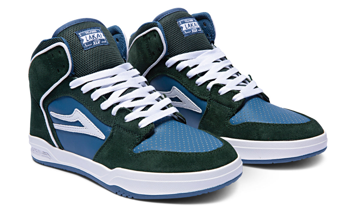 Lakai Telford XLK Skate Shoes - Pine/Slate Suede 2.jpg