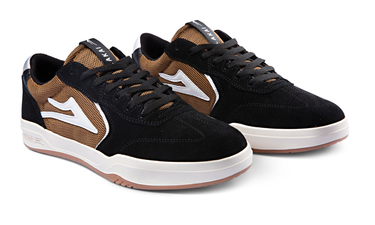 Lakai Atlantic XLK Skate Shoes - Black/Walnut 2.jpg