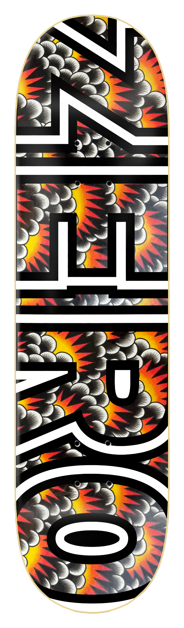 Zero x Nik Stipo Skateboard Deck Bold.png