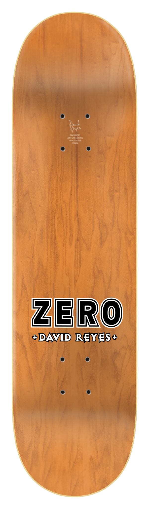 Zero_Skateboard_Deck_Diamond_Plate_Bold_David_Reyes_top.png