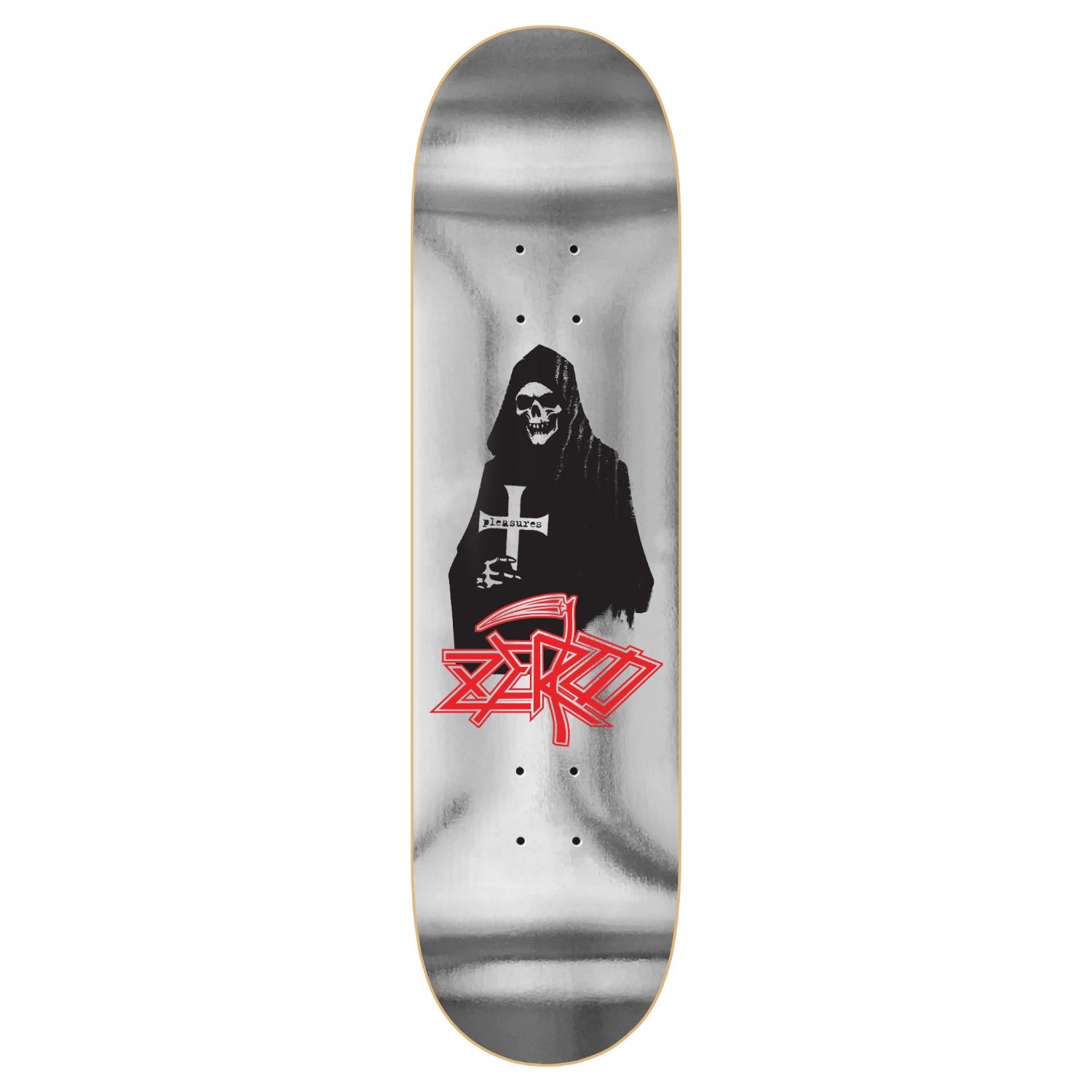 Zero_Skateboard_Deck_Pleasures_Reaper_Silver_Foil.jpg