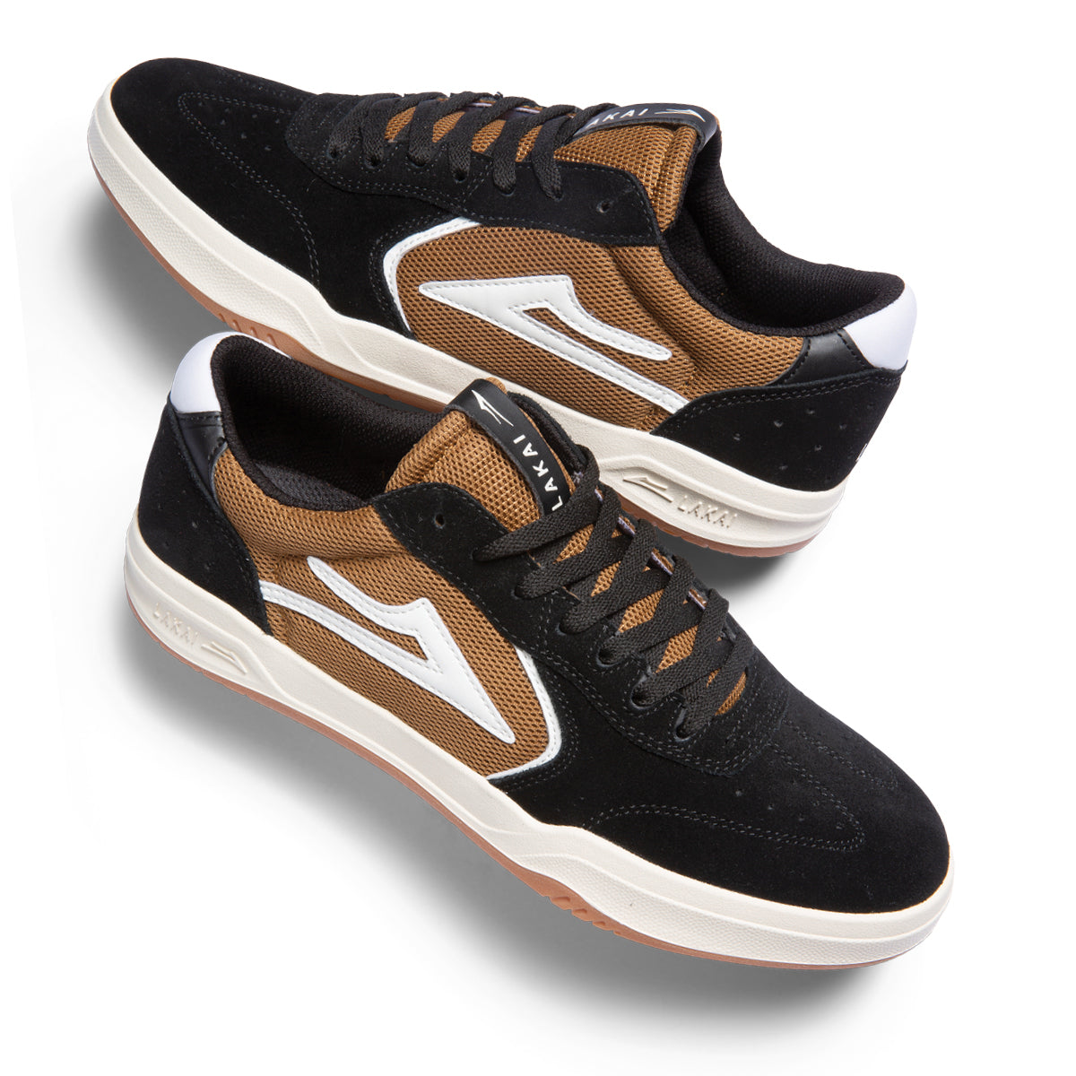 Lakai Atlantic XLK Skate Shoes - Black/Walnut 3.jpg