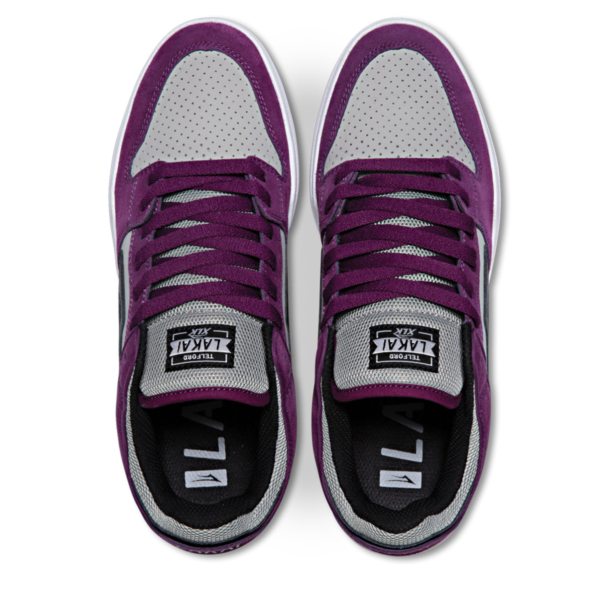 Lakai Telford Low Skate Shoes - Fig Suede 4.jpg