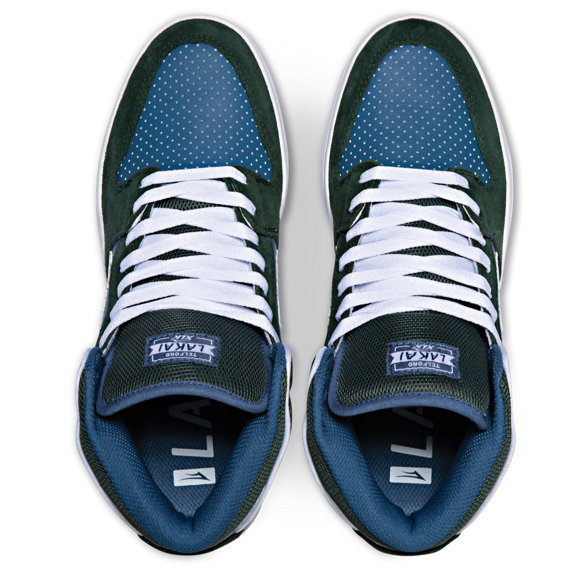 Lakai Telford XLK Skate Shoes - Pine/Slate Suede 4.jpg