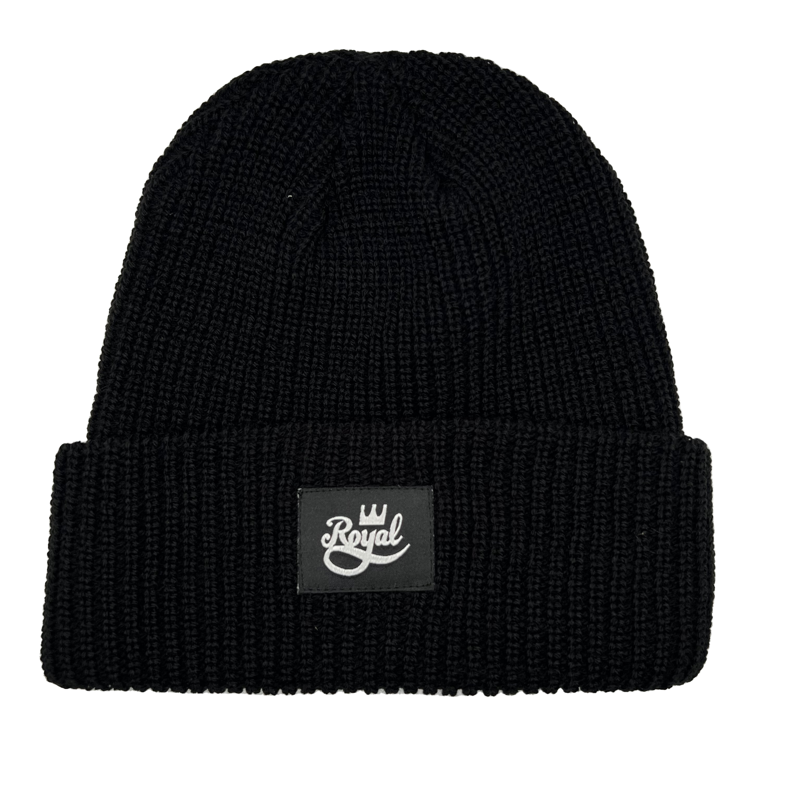 ROYAL SCRIPT LABEL BEANIE.png