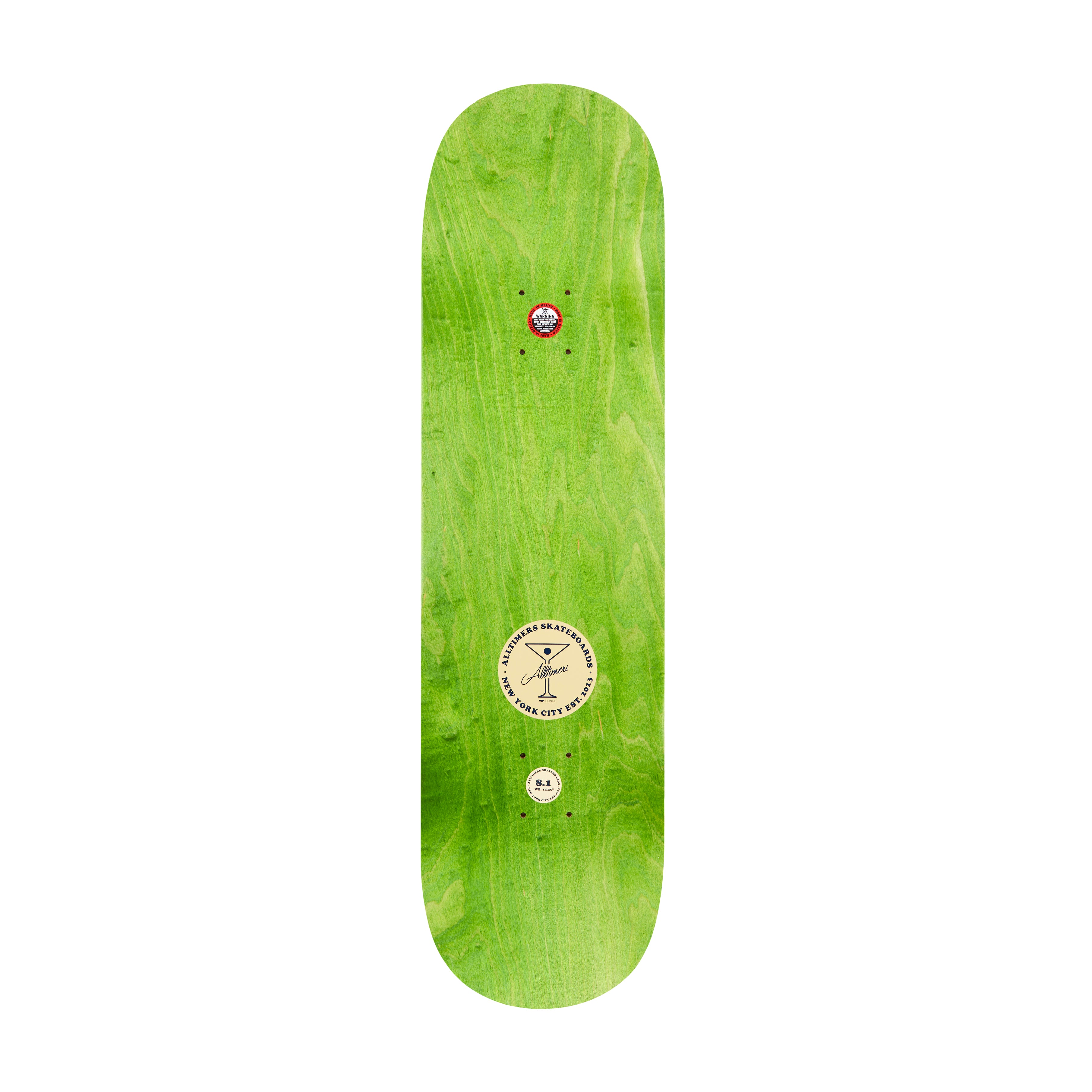 Alltimers Skateboard Deck Open Sesame Cookie top.jpg