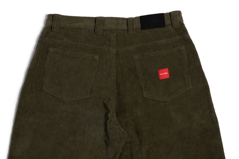 Chocolate Cord Pants Olive