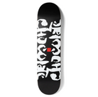 Chocolate Deck Ink Blot Black Chris Roberts Twin Tip 8" G080 w47d1