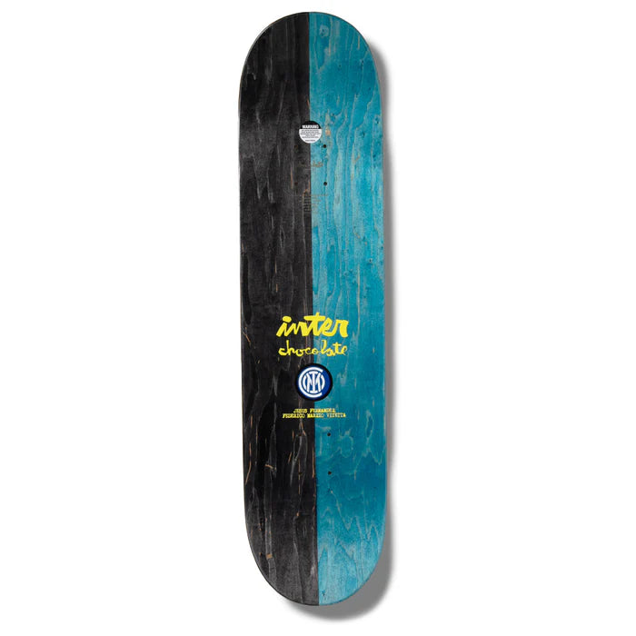 Chocolate Skateboard Deck Inter Milan Jesus Fernandez 8.25