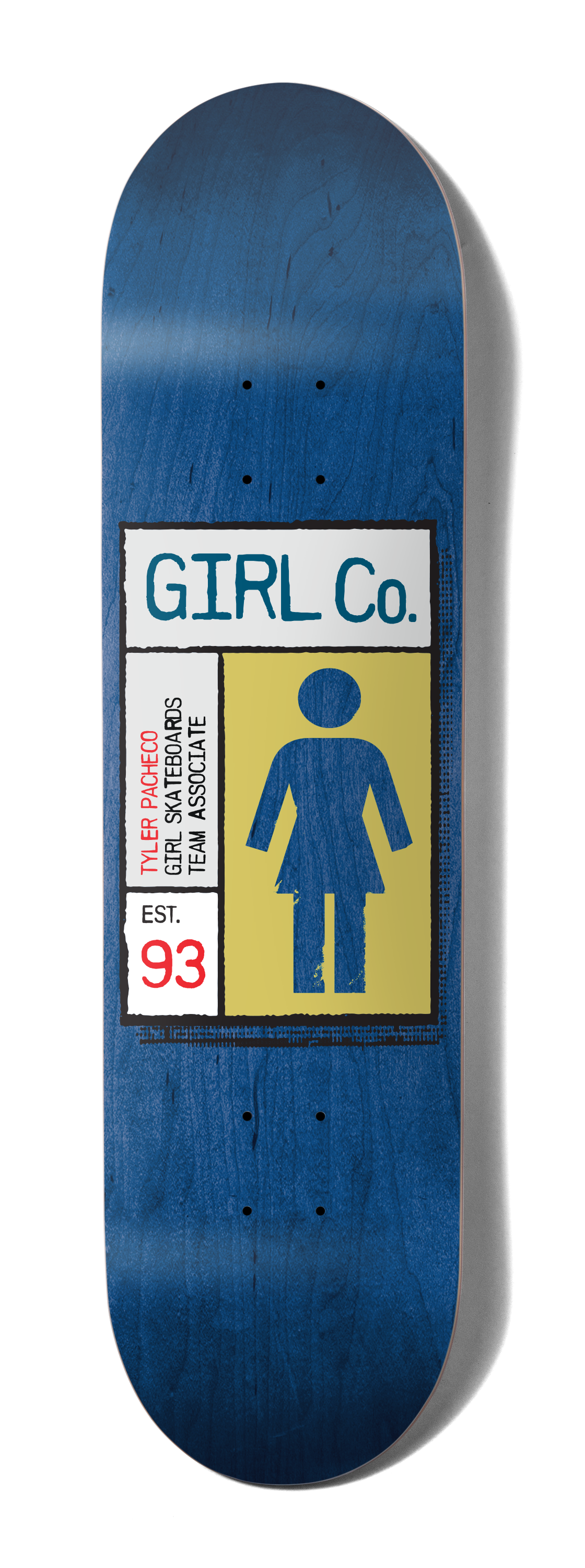 Girl Skateboard Deck Gridbox Tyler Pacheco 8