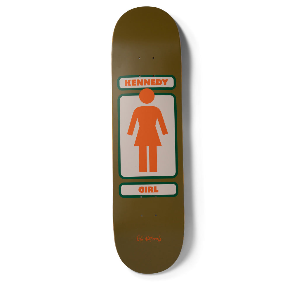 Girl Skateboard Deck OG Naturals Cory Kennedy 8.5
