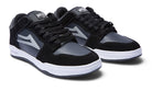 Lakai Telford Low Skate Shoes - Black/Grey Suede_SIDE.jpg