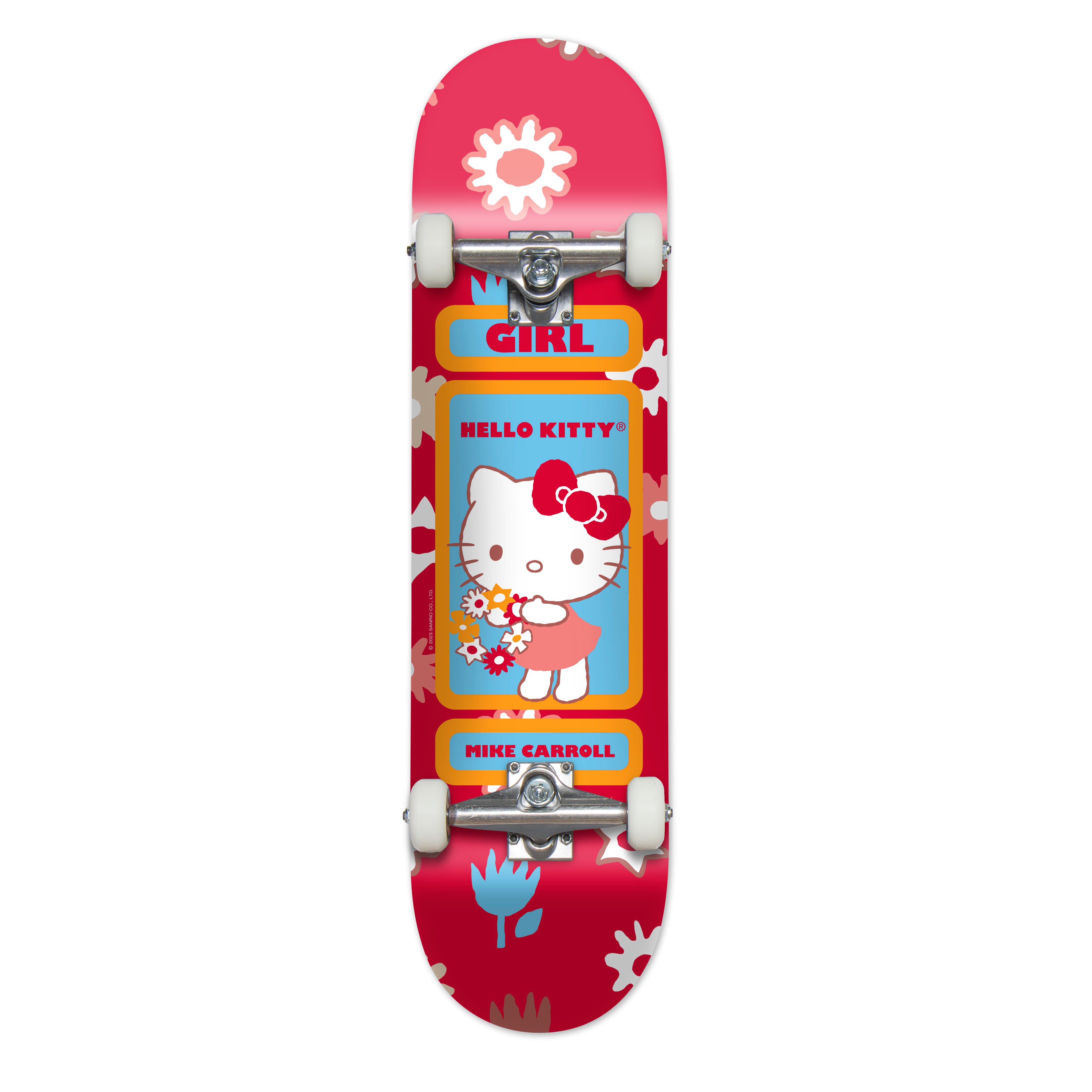 GIRL Mike Carroll Hello Kitty スケートボード Girl Complete Hello Kitty Mike Carroll 8