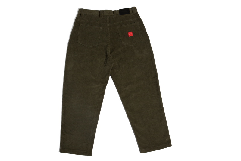 Chocolate Cord Pants Olive