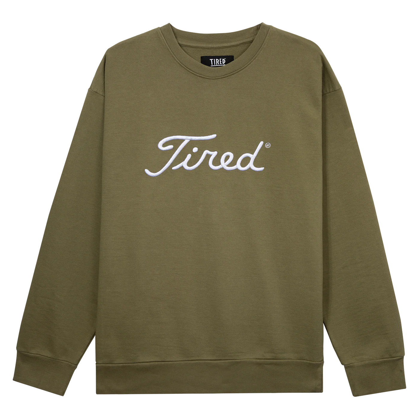 Tired_Golf_Crew_Neck_Fleece_Olive_1.jpg