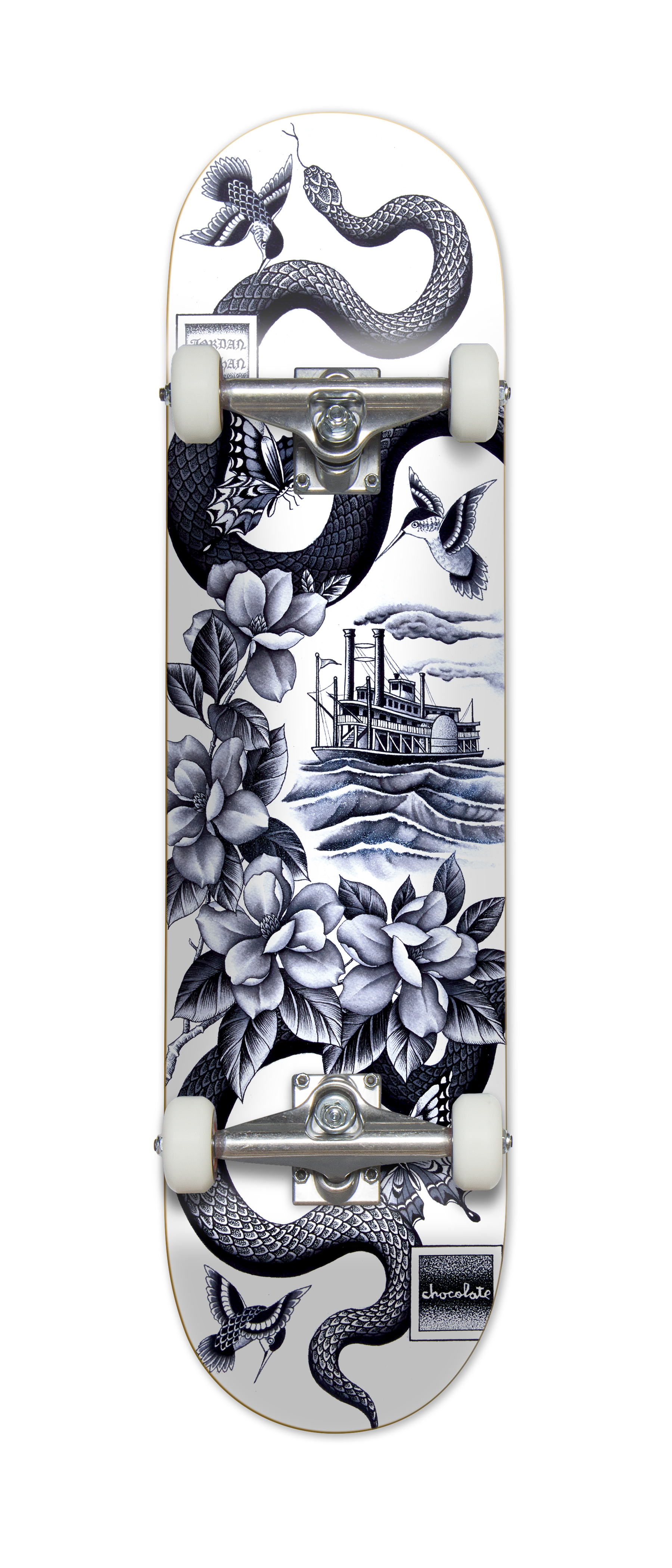 Chocolate Complete Skateboard Bayou Jordan Trahan.png