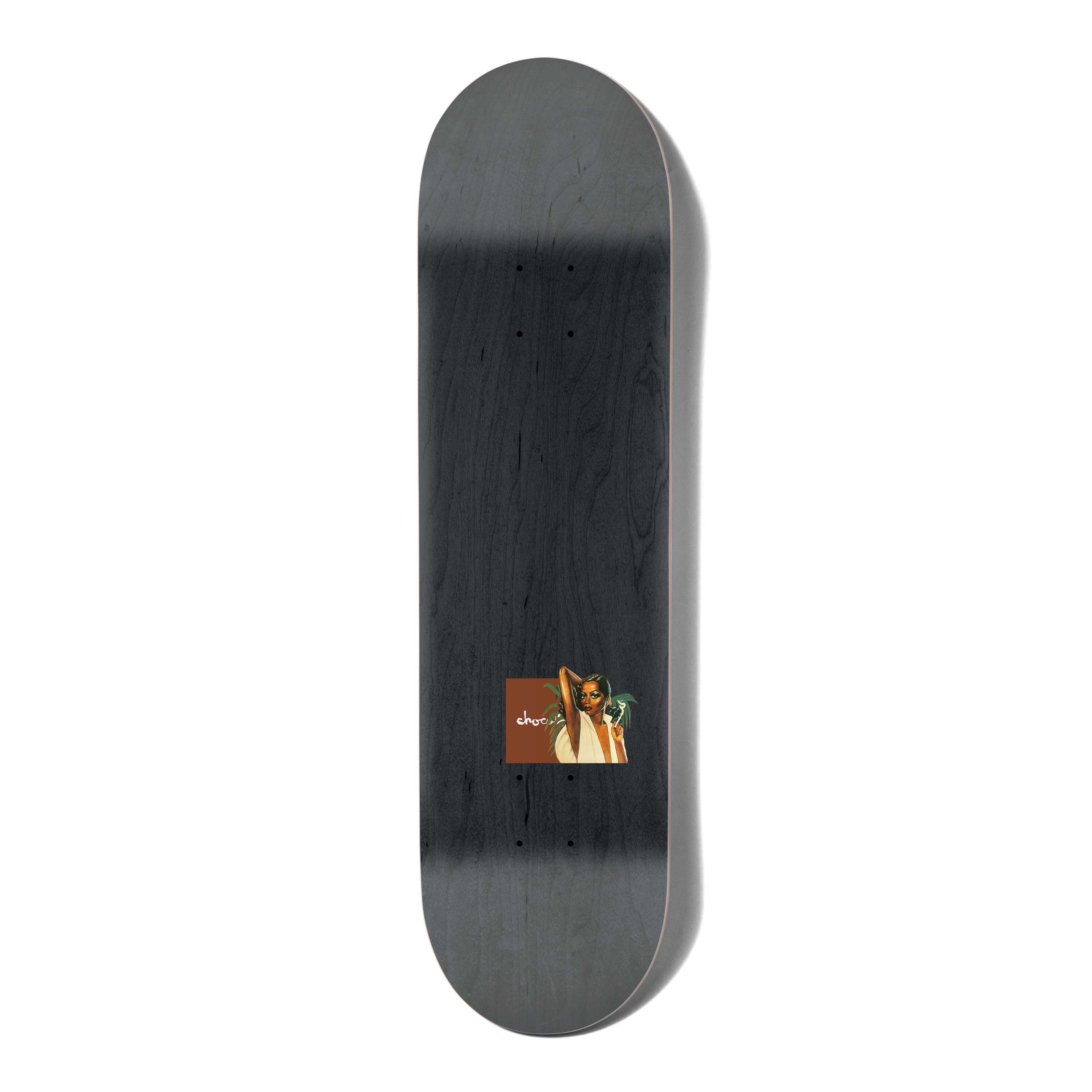 W49C_D2_chocolate_skateboard_deck_queen_carl_aikens_top.png