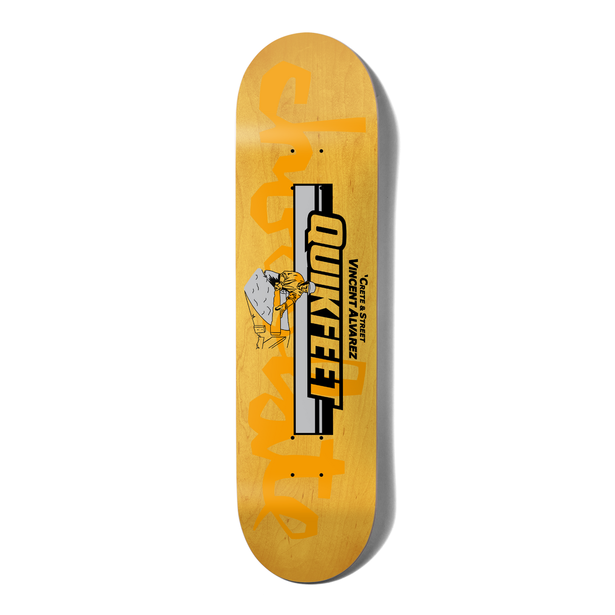Chocolate Skateboard Deck Quikfeet Vincent Alvarez 8.25
