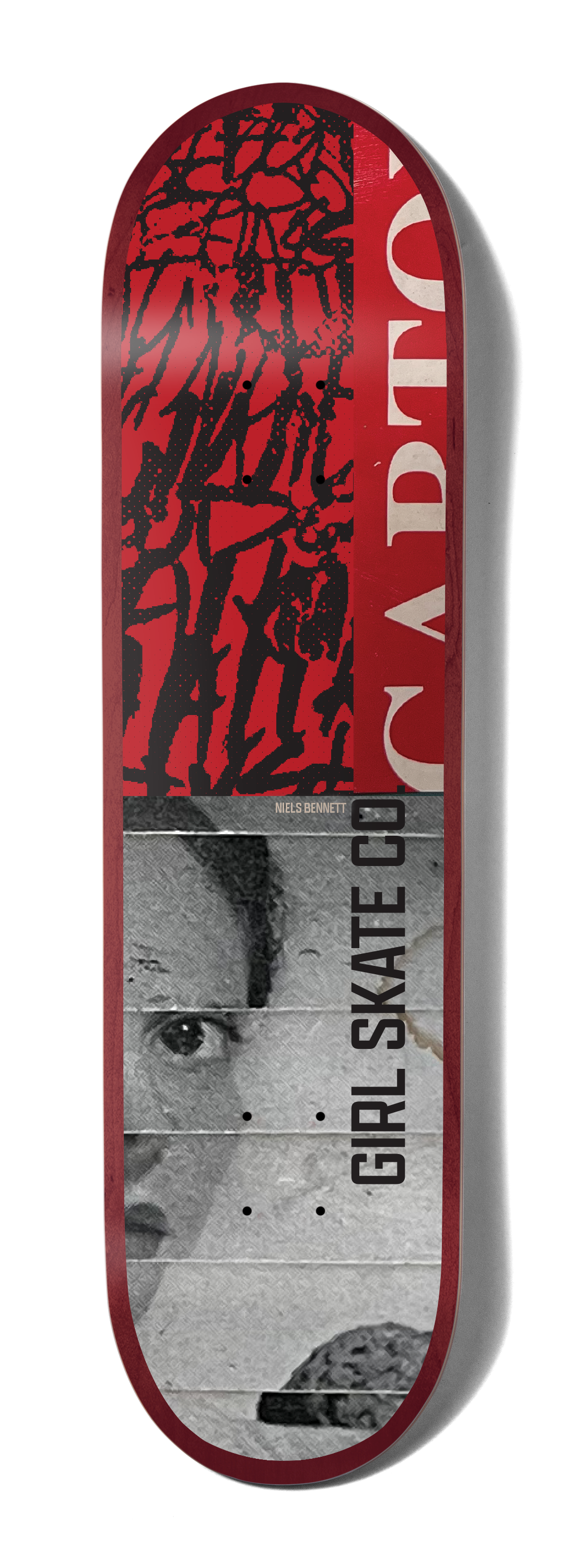 Rocket Punch スユン☆【GIRL SKATEBOARDS】☆TYPO LOGO TE.E Girl McCrank The Suzuki Method 8.25
