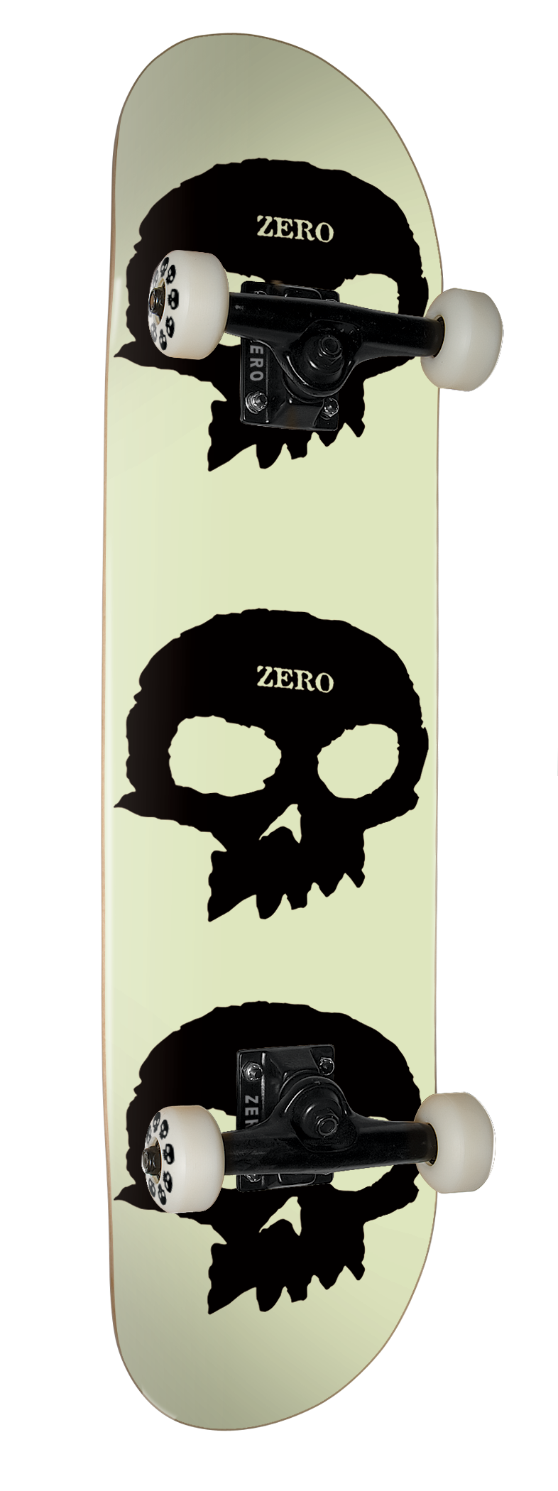 Zero Complete Skateboard 3 Skull Glow in the Dark.png