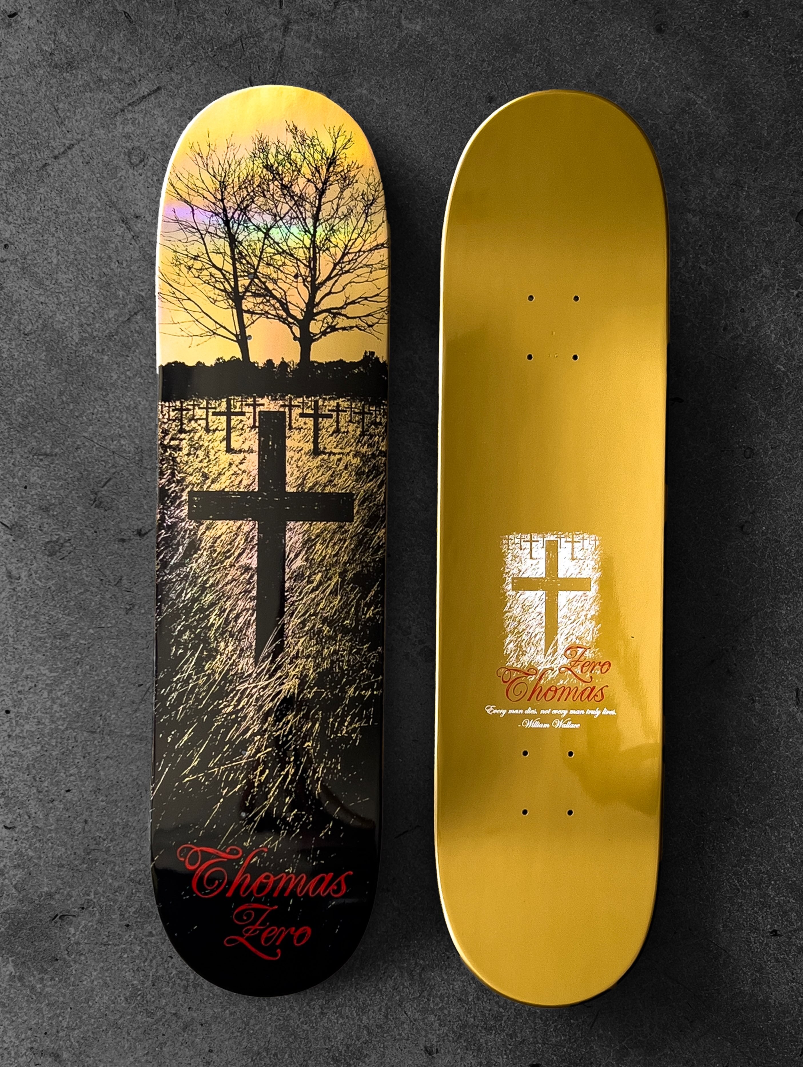 Zero_Skateboard_Deck_Life_and_Death_Jamie_Thomas_Bronze_Iridescent_top_bottom.jpg