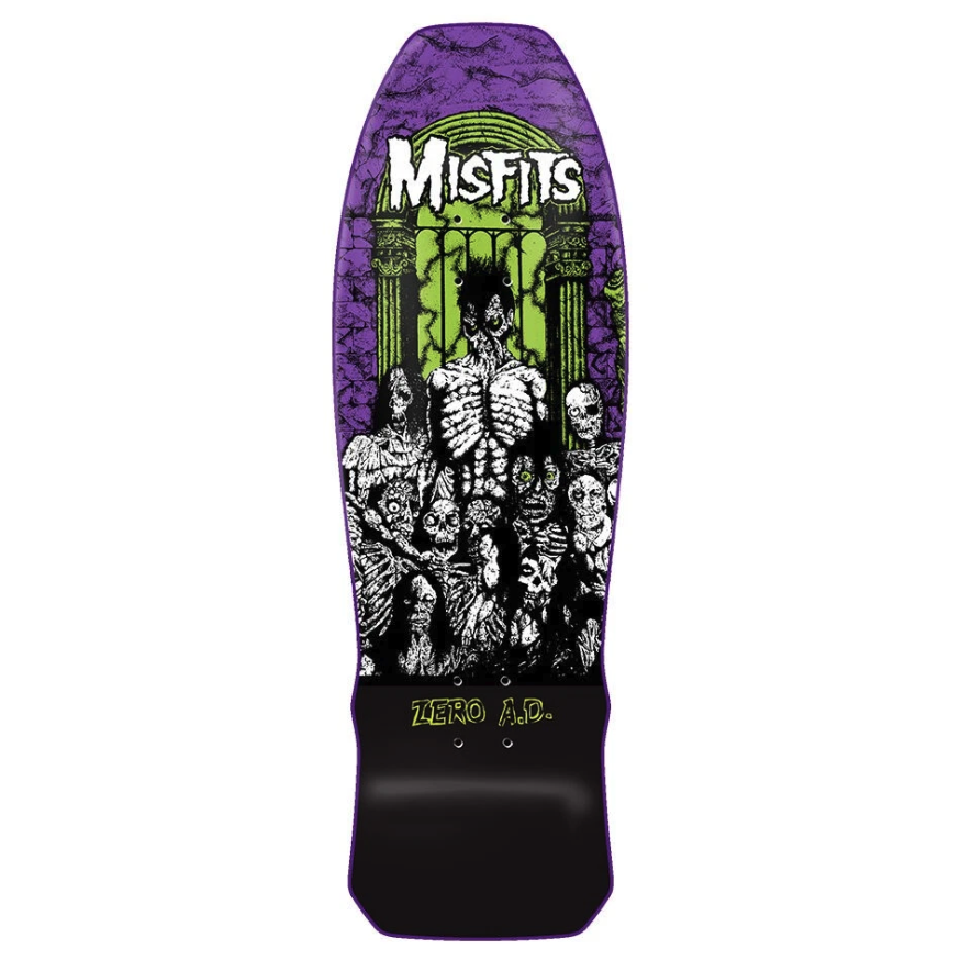 Zero Skateboard Deck Misfits Earth A.D. 10 Zero Skateboard Deck Misfits Earth A.D. 10