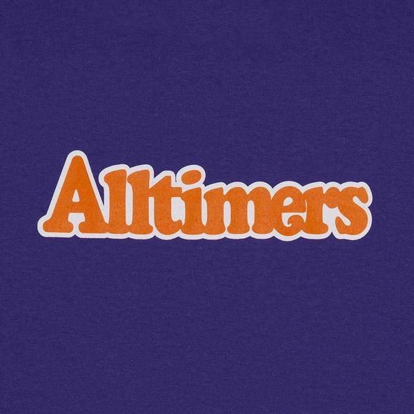 Alltimers Broadway Tee Purple logojpg