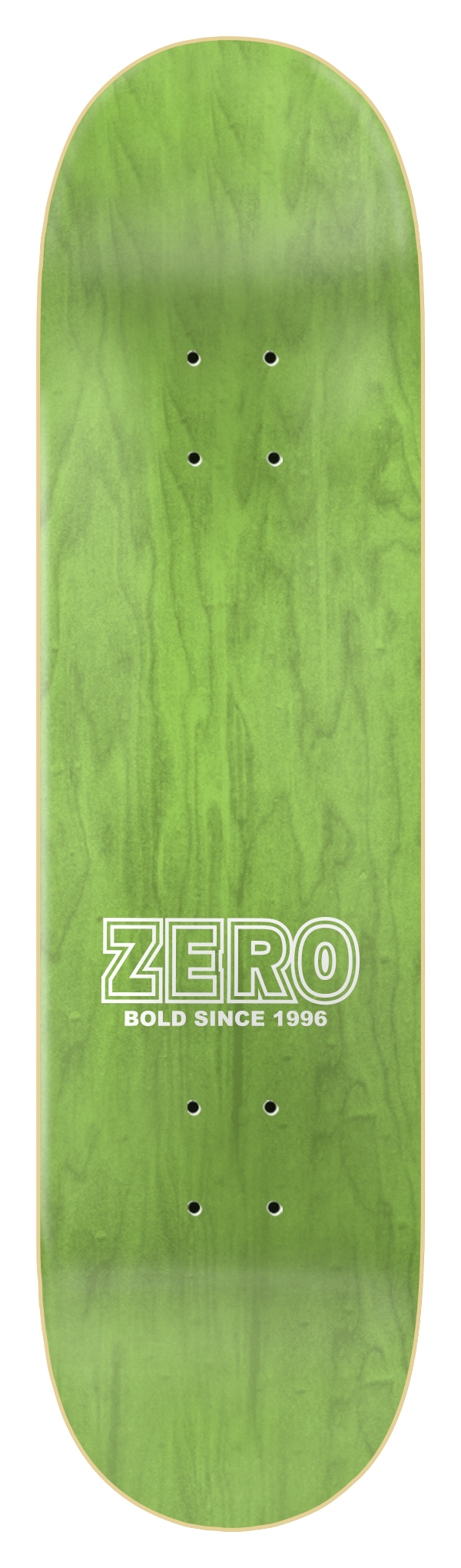Zero Skateboard Deck Bold Iridescent Dane Burman_top.png