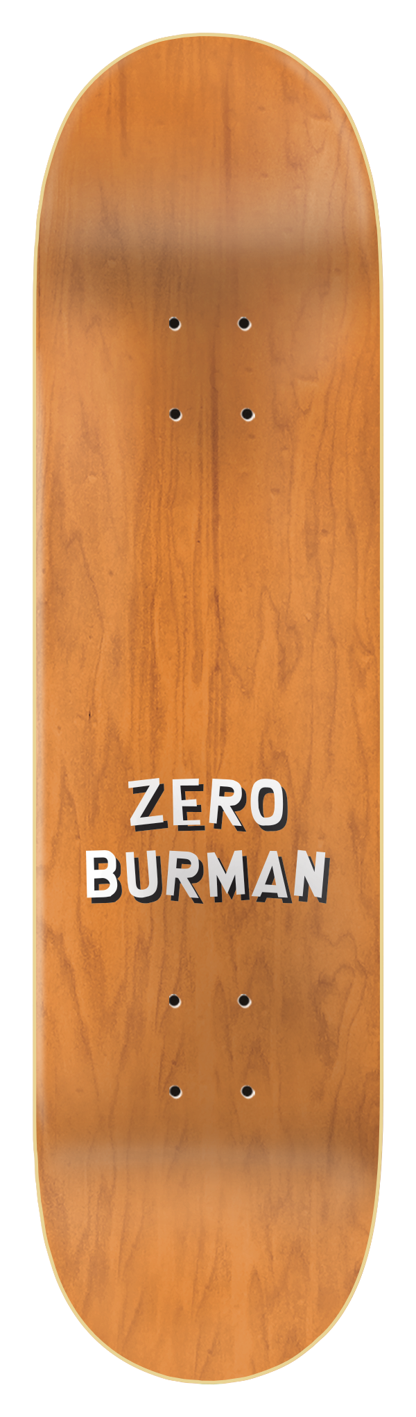 Zero Skateboard Deck South Park Horror Dane Burman_top.png