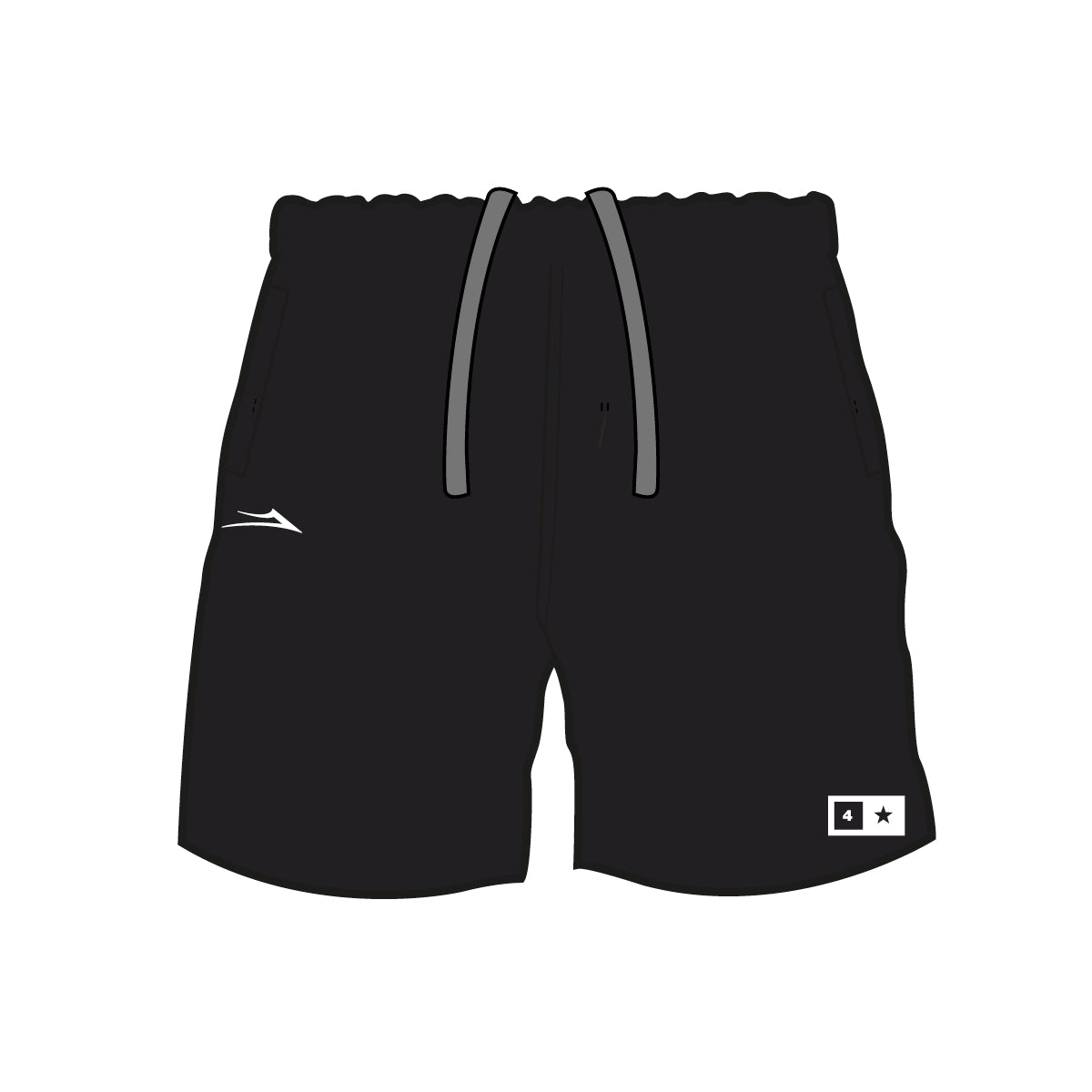 FOURSTAR  OG SHORT_BLACK_LP123302_BLACK_01.jpg